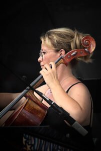 Galeries de musiciens divers pendant des concerts