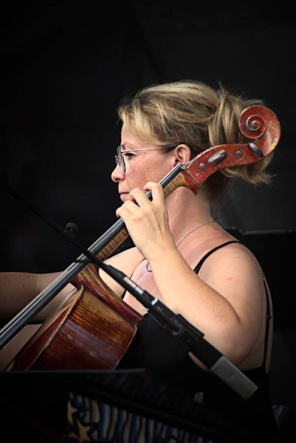 Galeries de musiciens divers pendant des concerts