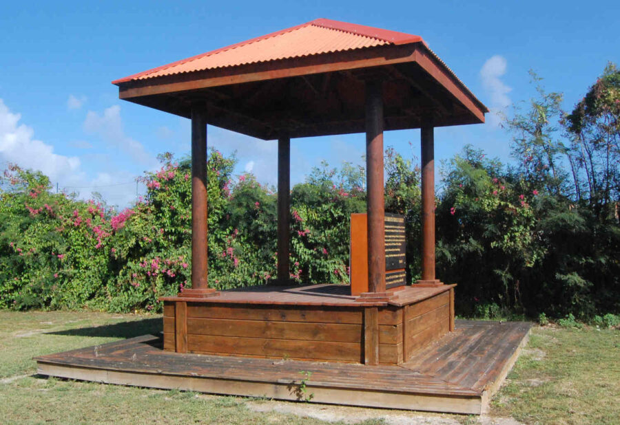 Mémoriel en souvenir des esclaves en Guadeloupe