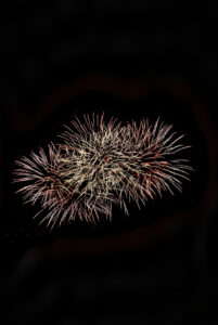 Feux d'artifice. Fusées éclairantes