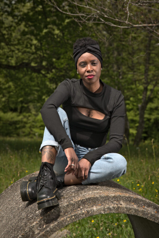 Portrait de femme guadeloupéenne