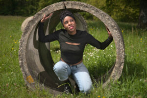 Portrait de femme guadeloupéenne