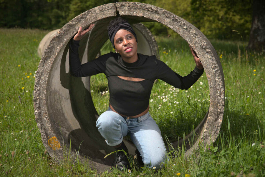 Portrait de femme guadeloupéenne